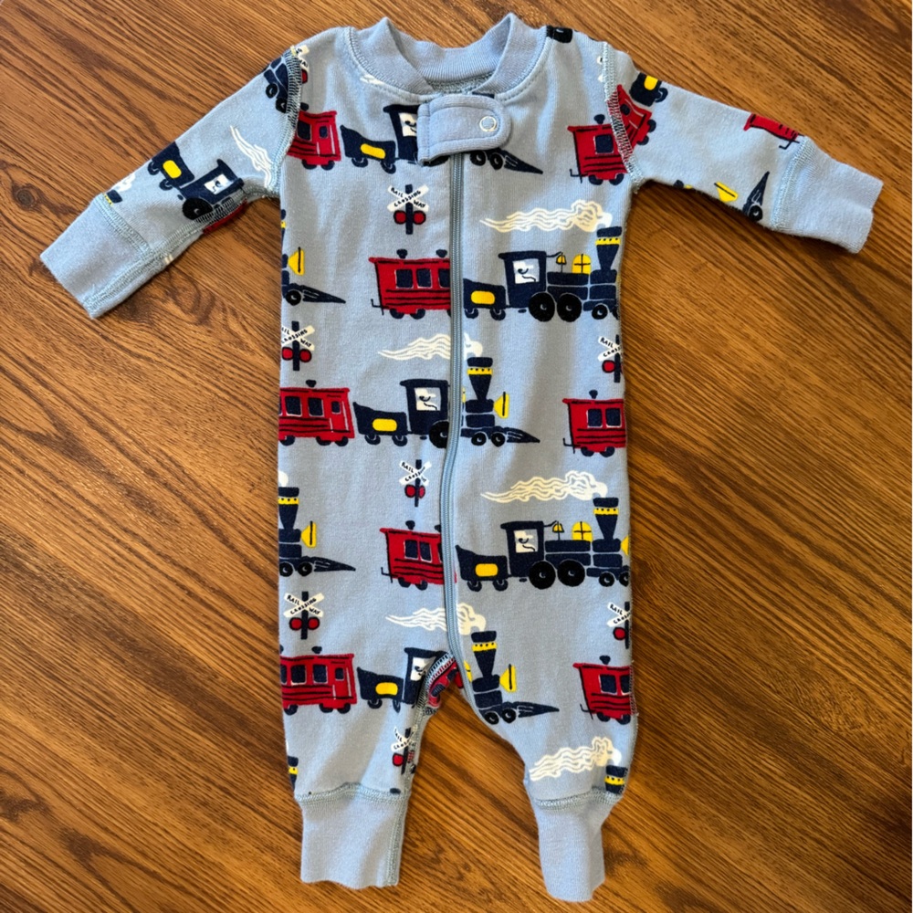 Hanna Anderson Train Print Pajama